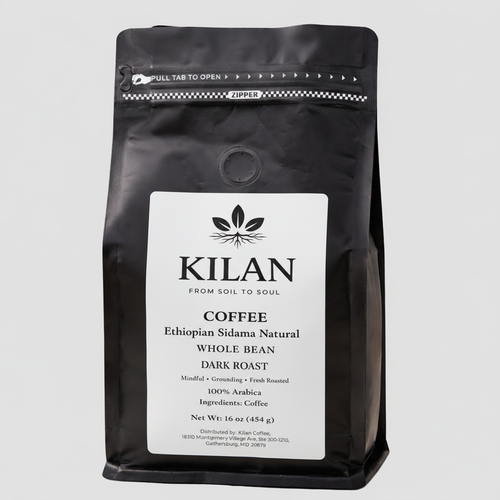 Ethiopian Sidama Natural – Dark Roast Zip Bag