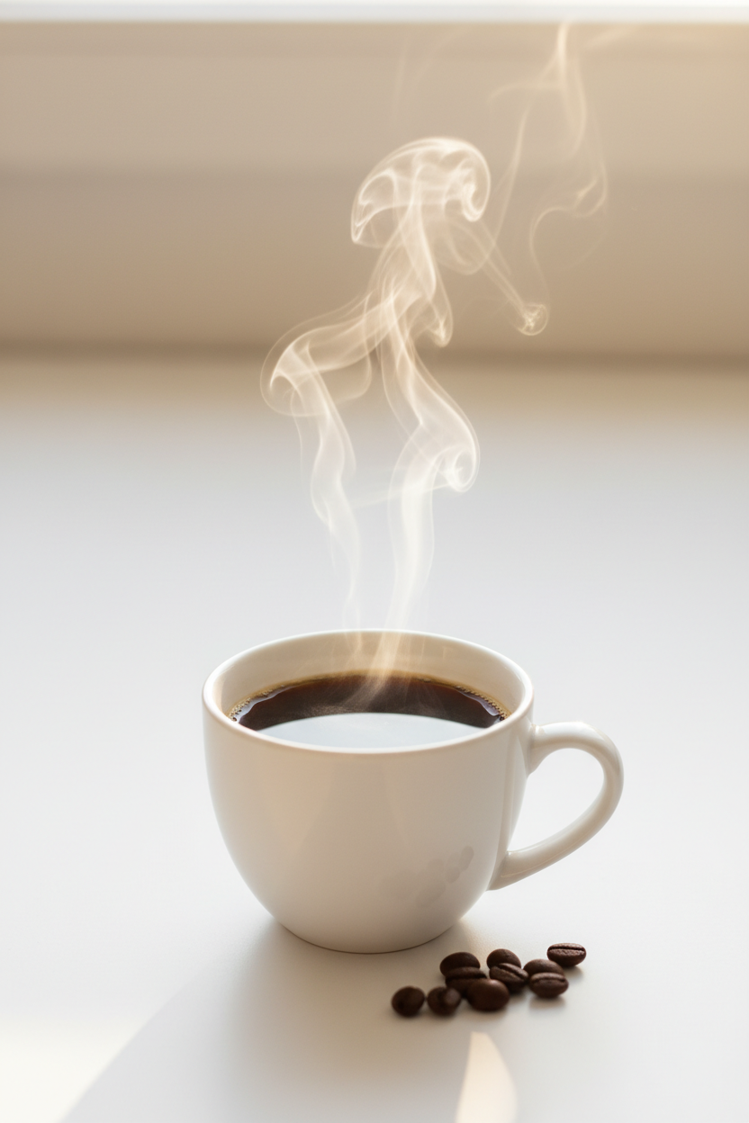 Low Acid Coffee Bright White